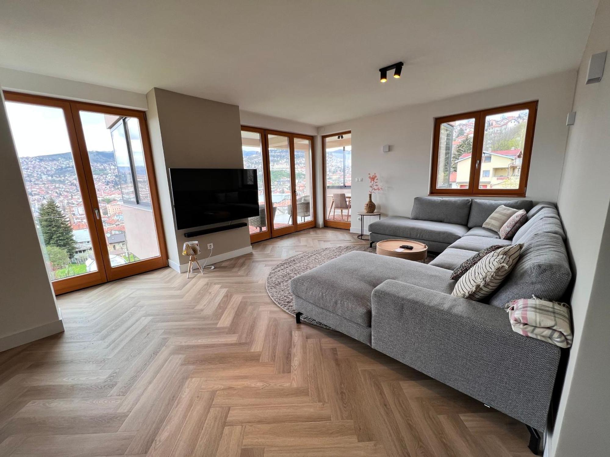 The Penthouse Sarajevo Apartment Phòng bức ảnh